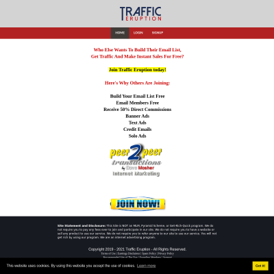 Traffic Erruption